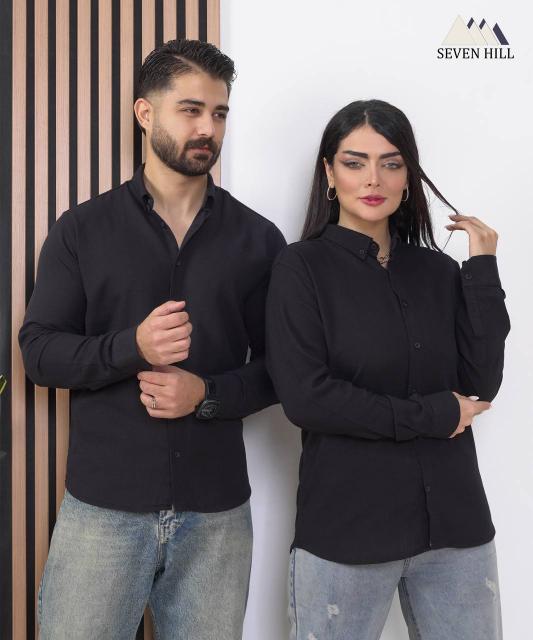 پیراهن کنفی آستین بلند